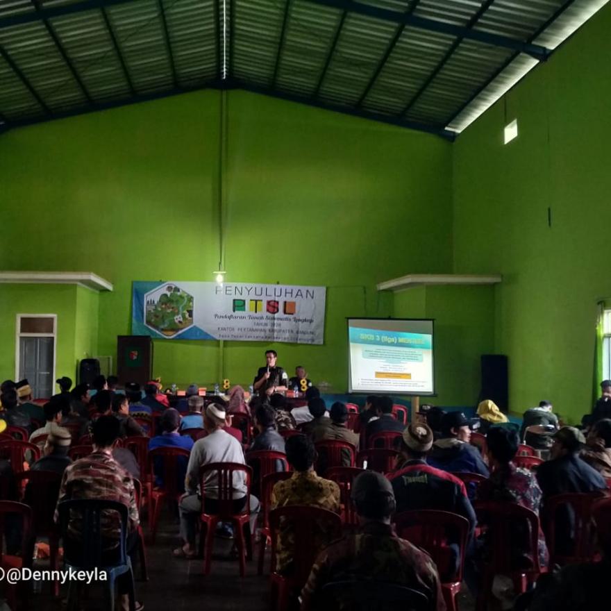 KEGIATAN PENYULUHAN PTSL TA. 2020 di DESA MEKARLAKSANA CIKANCUNG